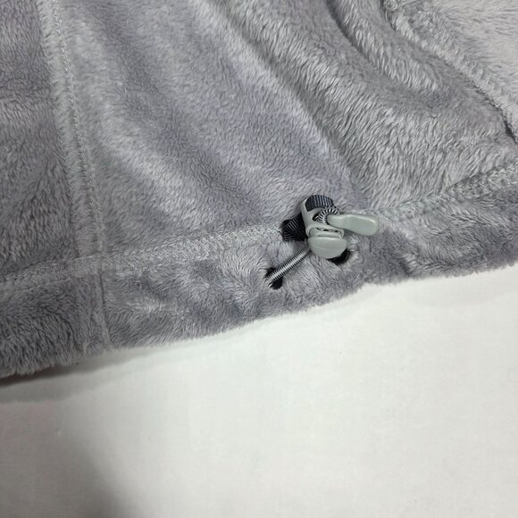 Mountain Hardwear Vest Womens Small Gray Classic Pyxis Fleece Furry Soft Zip Up - Picture 6 of 10